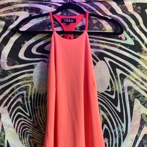 Racerback Neon Dress